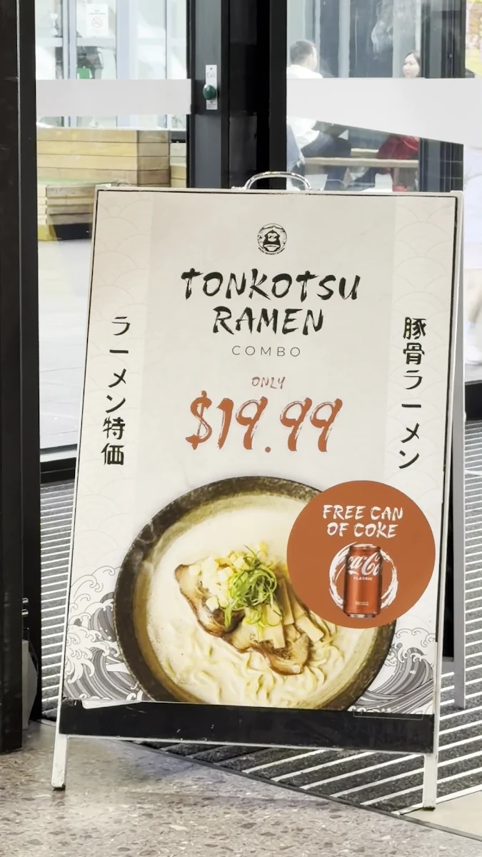 Menu, Snow Monkey Ramen