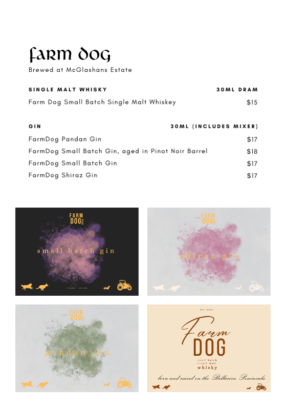 Menu, Invergordon Bar