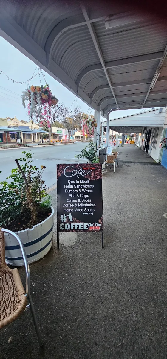 Menu, Violet Town Cafe