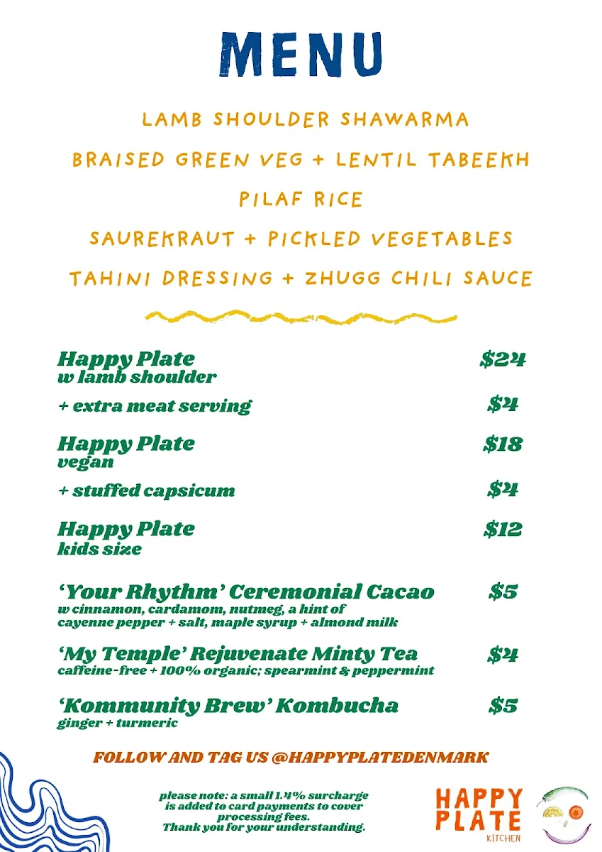 Menu photo 1