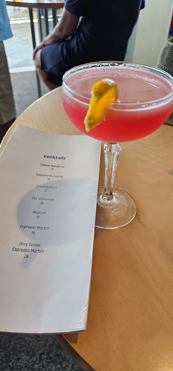 Menu, Bondi Public Bar