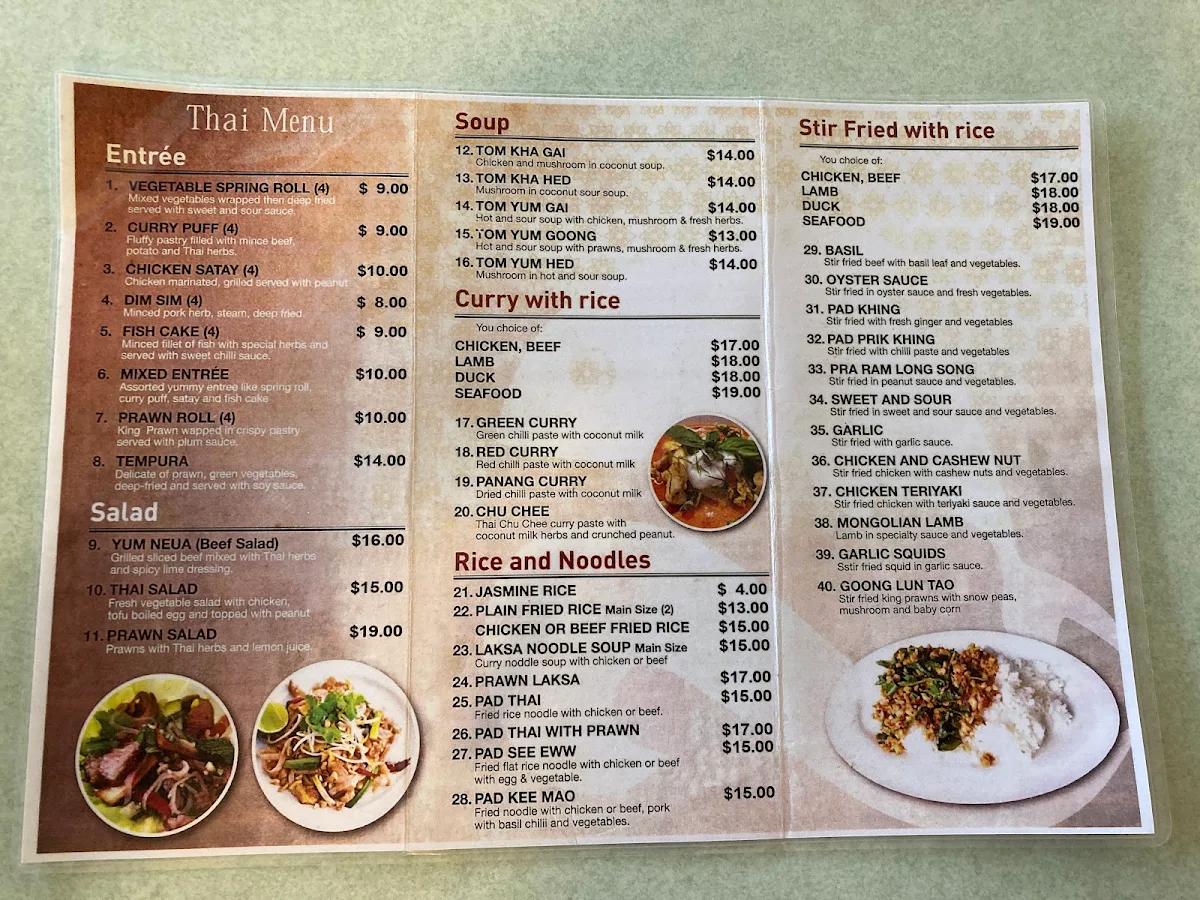 Menu, Good Catch Cafe PTY Ltd.
