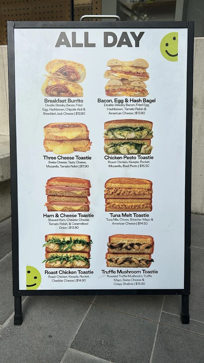 Menu, Otherside Coffee