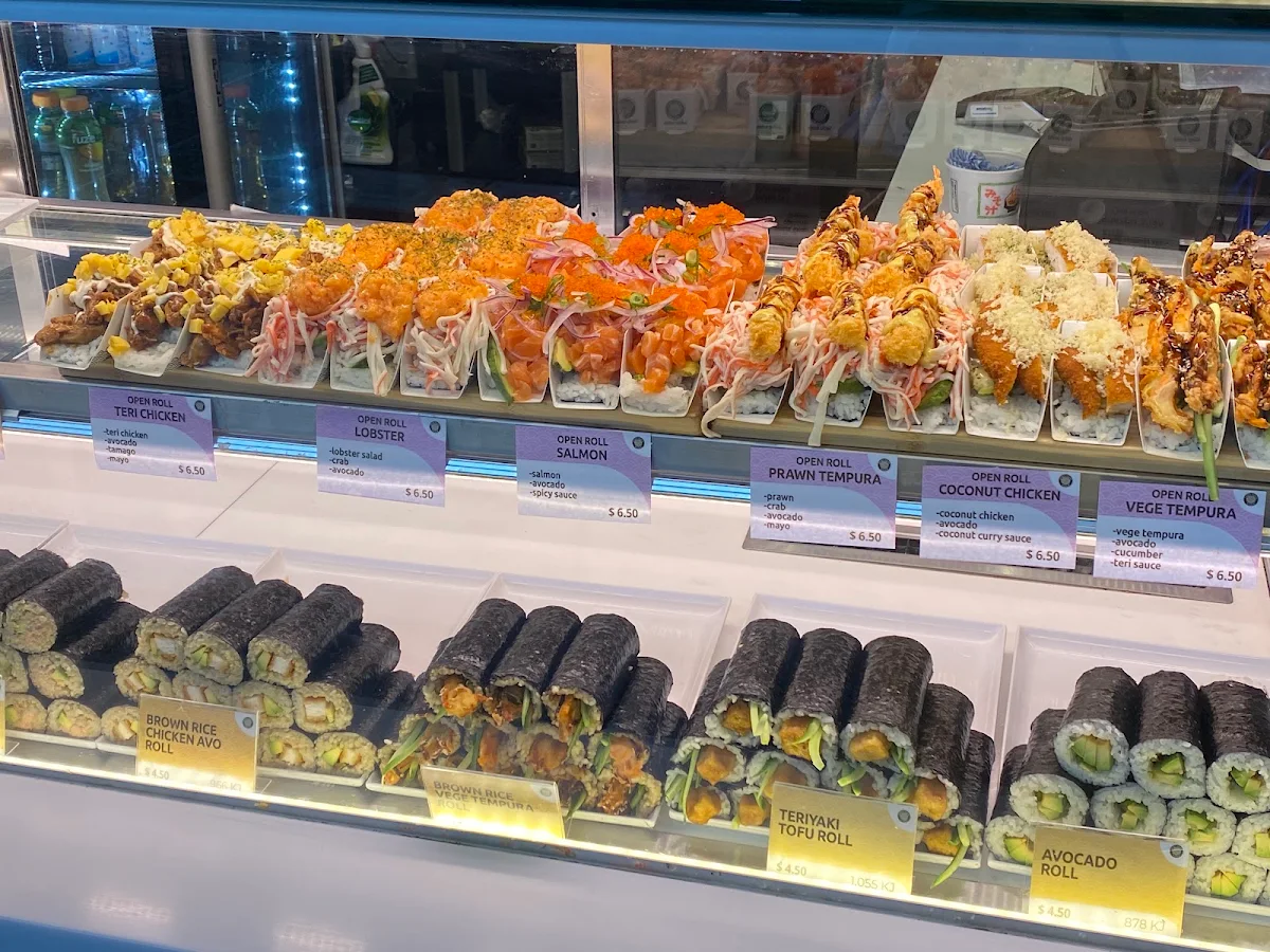Menu, Hero Sushi
