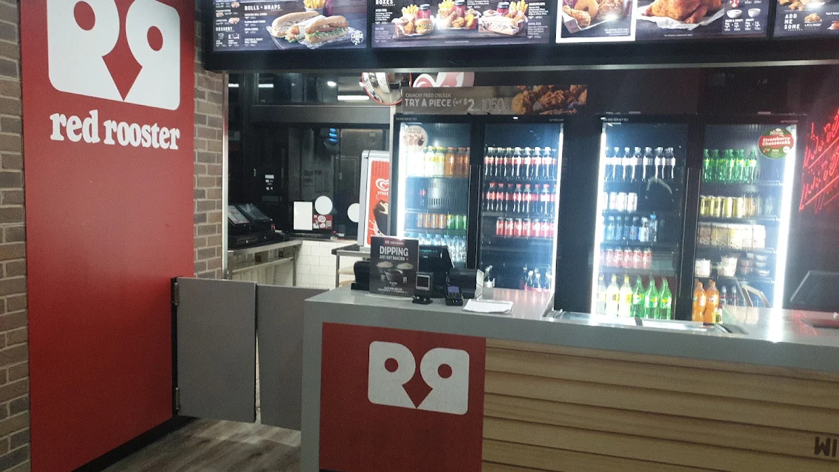 Menu, Red Rooster Rivervale