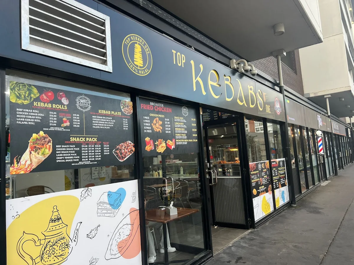 Menu, Top Kebabs One