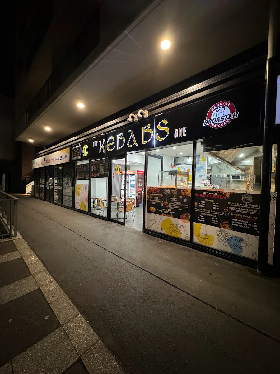 Menu, Top Kebabs One