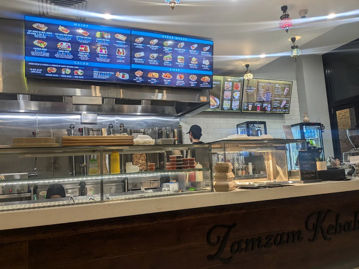 Menu, ZamZam Kebabz
