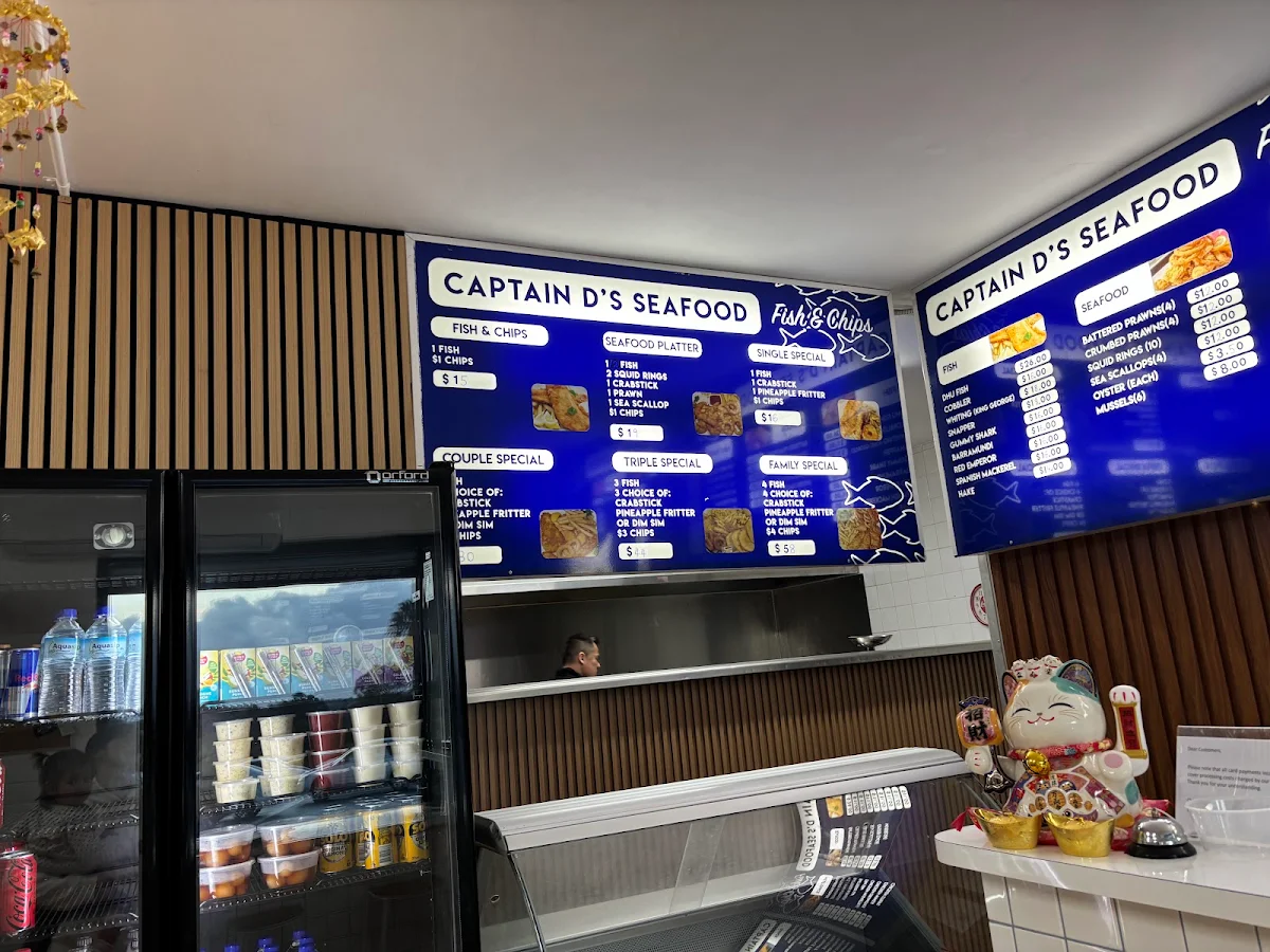 Menu, Captain D's