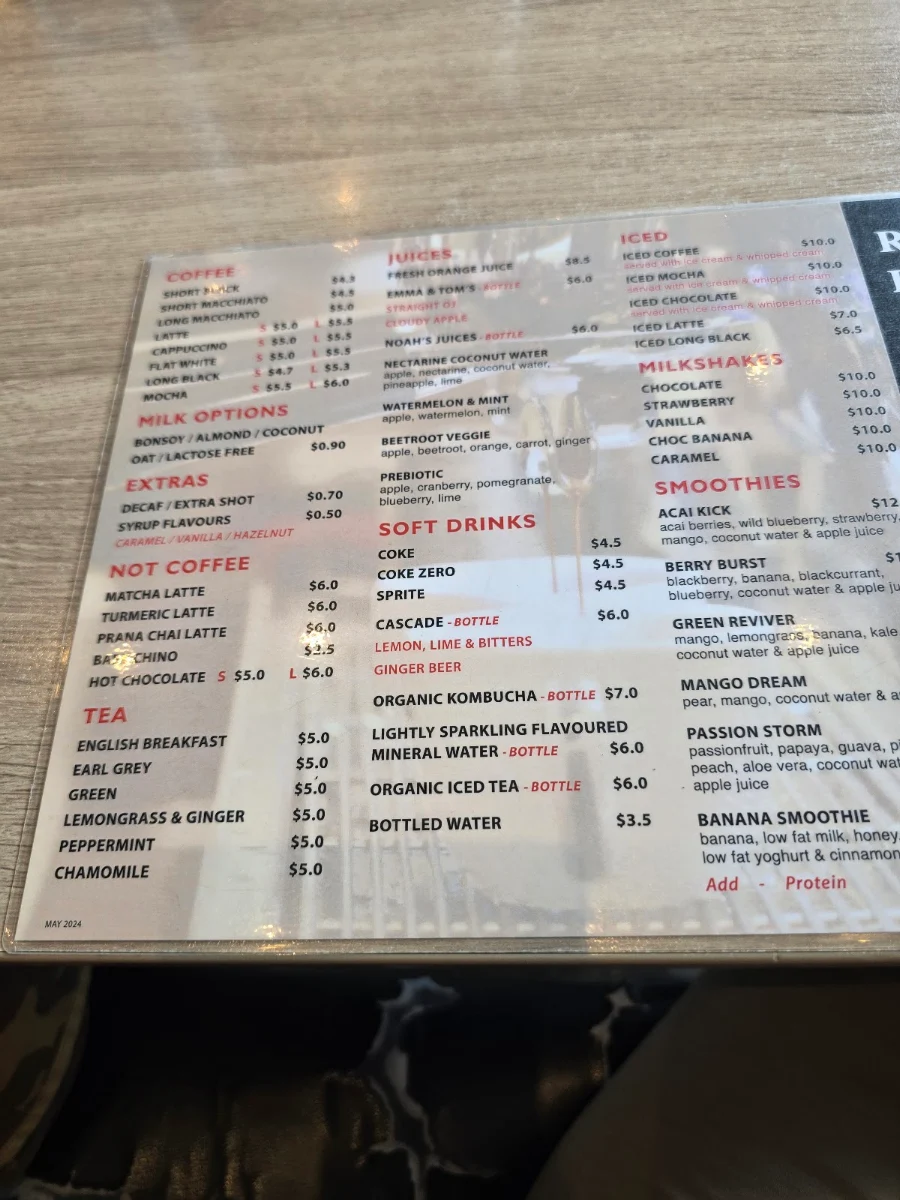 Menu, Rock Paper Scissors