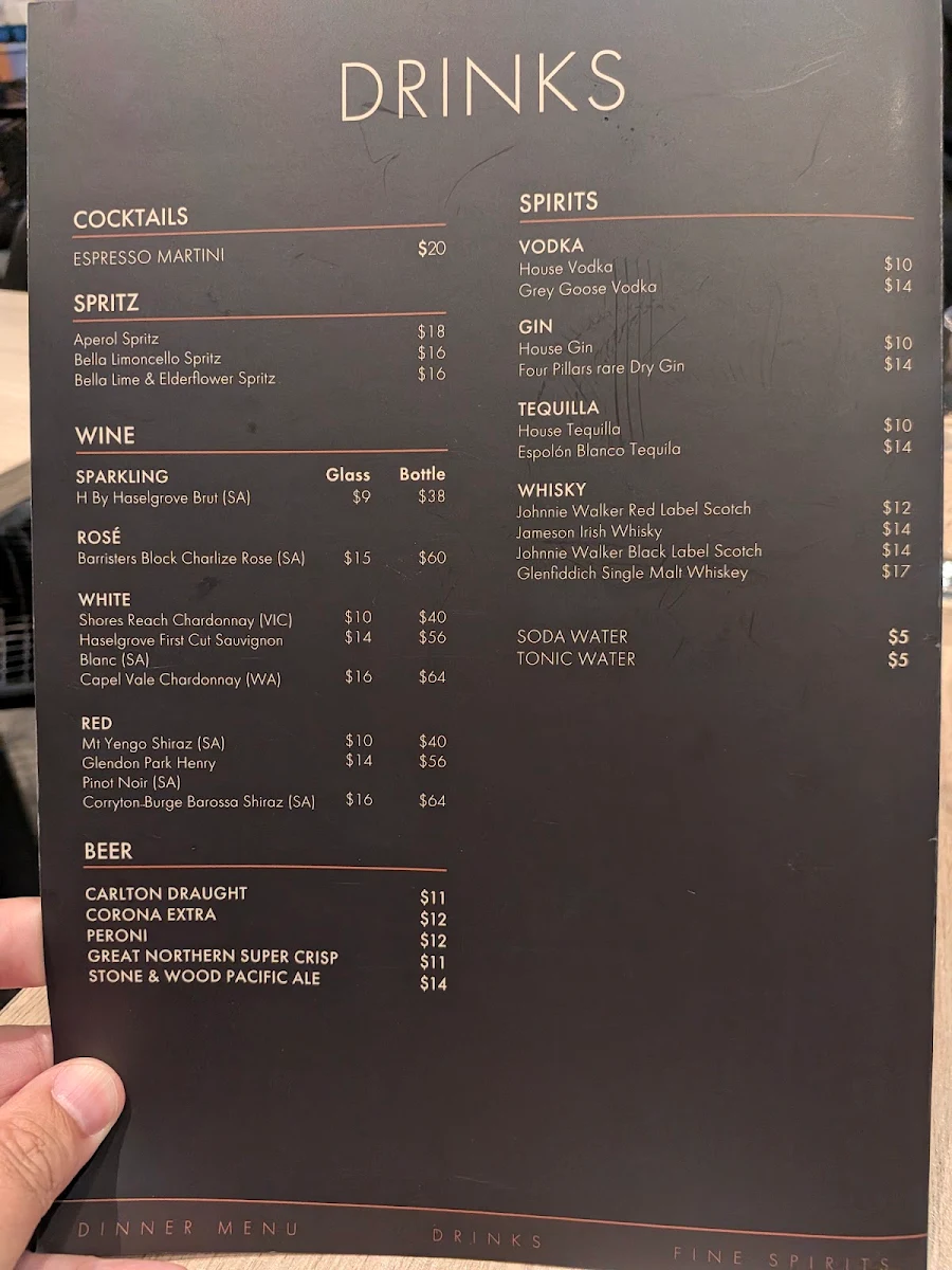 Menu, Rock Paper Scissors