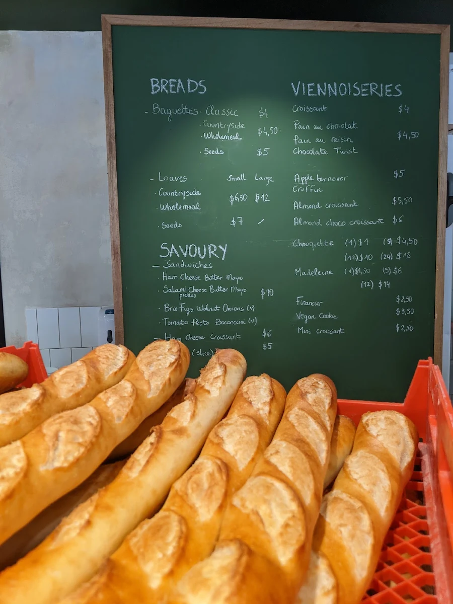 Menu, Lavie & Belle Bakery Surry Hills