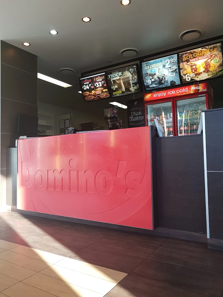 Menu, Domino's Pizza Cabramatta