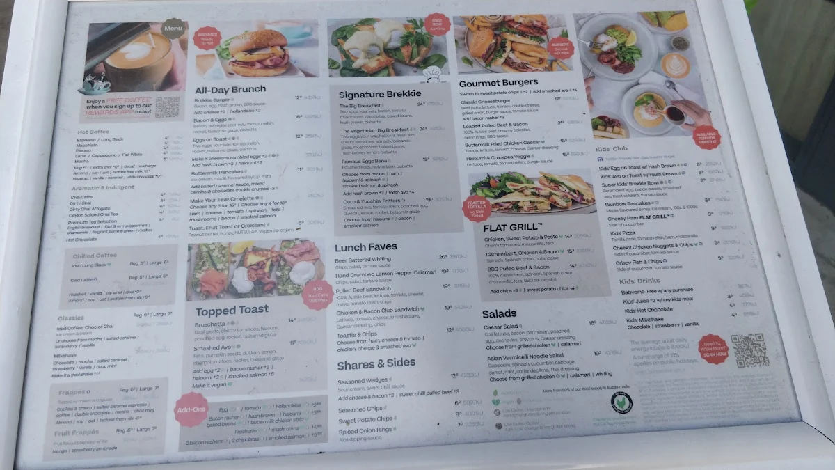 Menu, The Coffee Club Café - Redland Bay Drive Thru