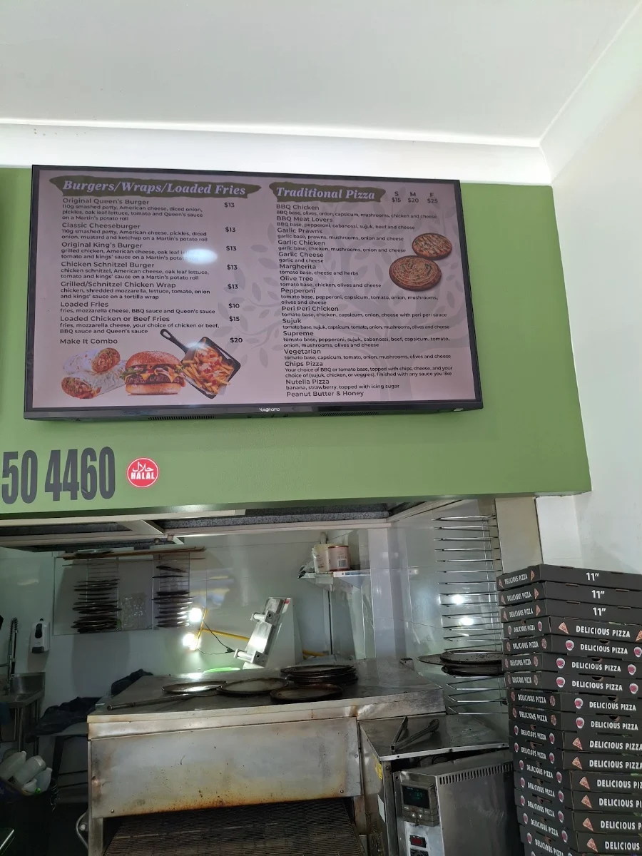Menu, Olive tree bakery
