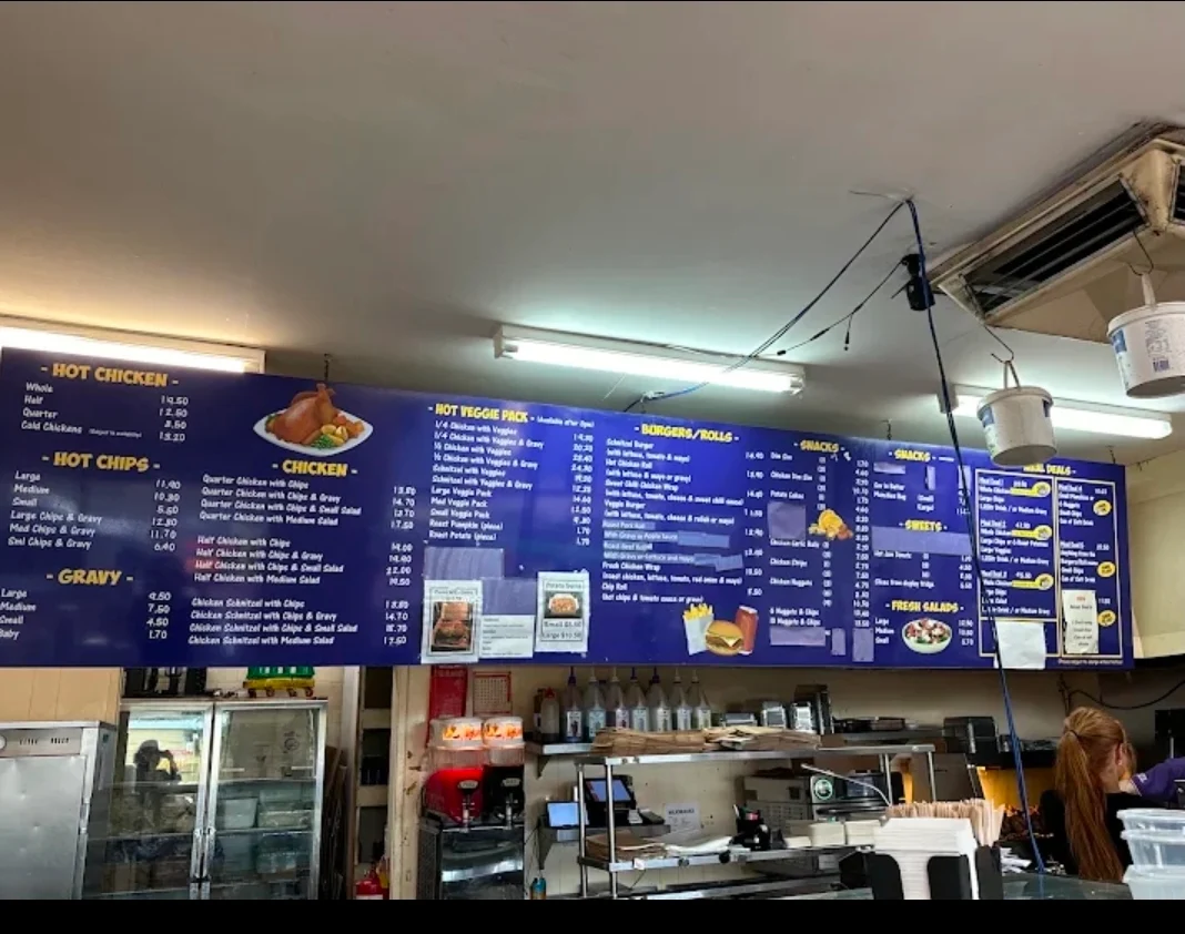 Menu, Chick'n Ranch