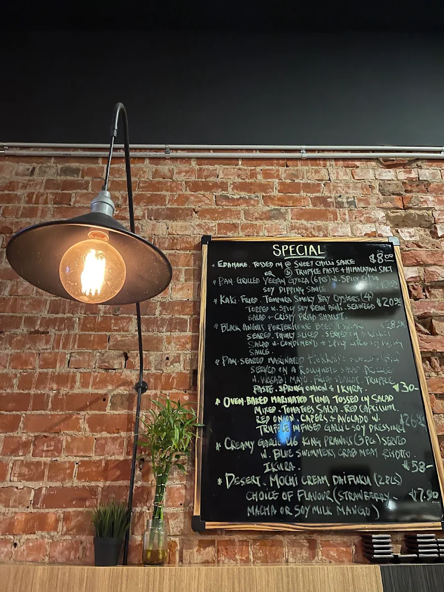 Menu, Swordman's kitchen - Modern Asian Eatery . Artisan Cuisine