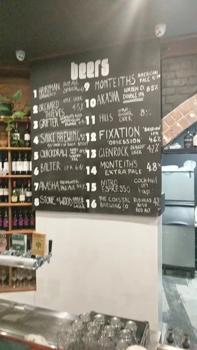 Menu, The Whistler