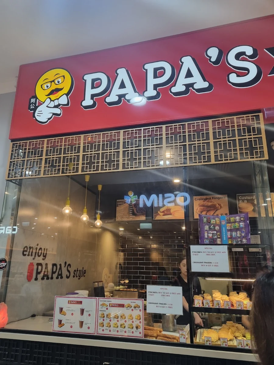 Menu, Papa's Pancakes