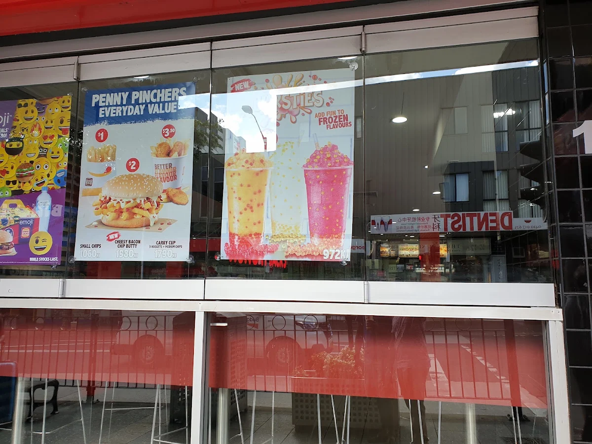 Menu, Hungry Jack's Burgers Burwood (NSW)