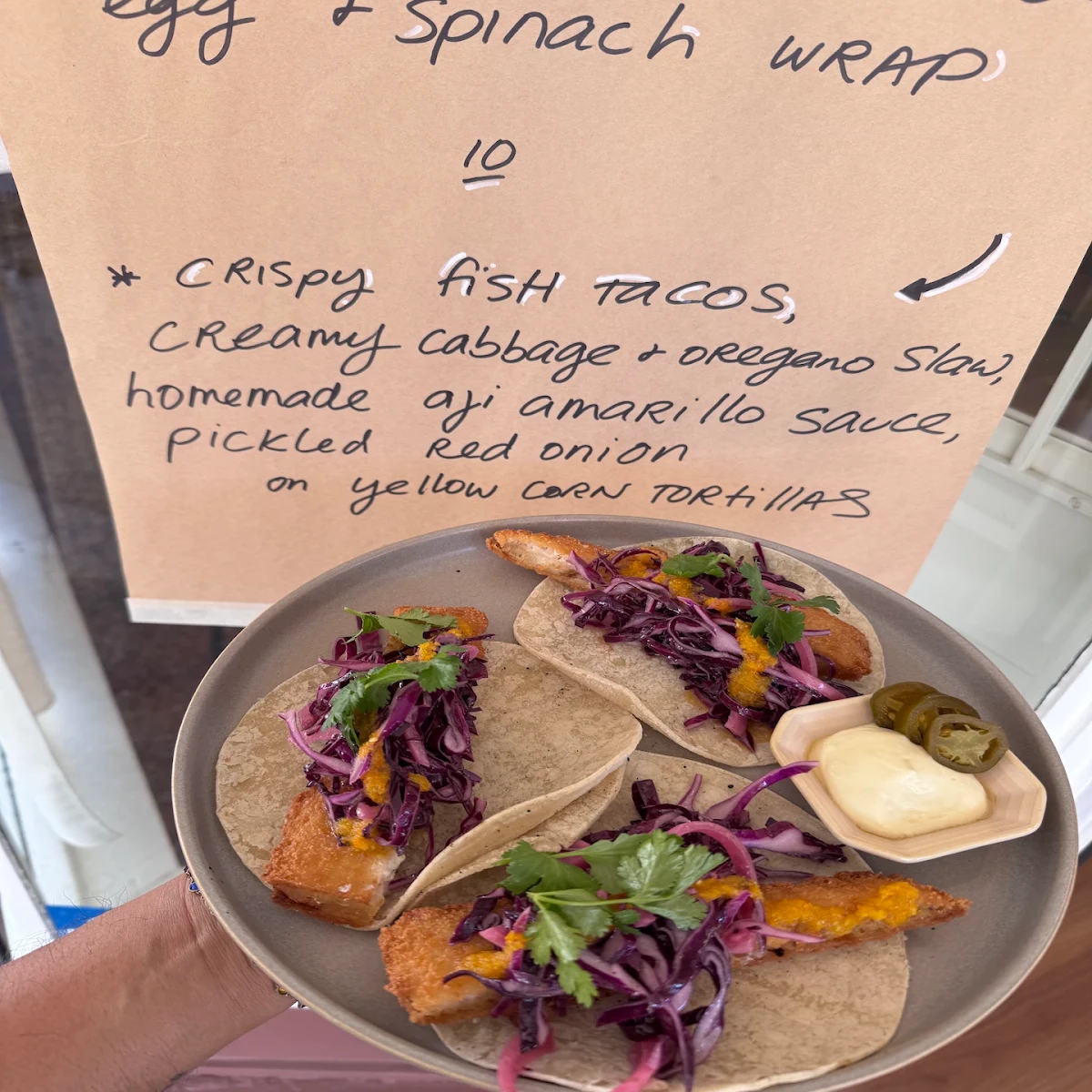 Menu, Salud Restaurant