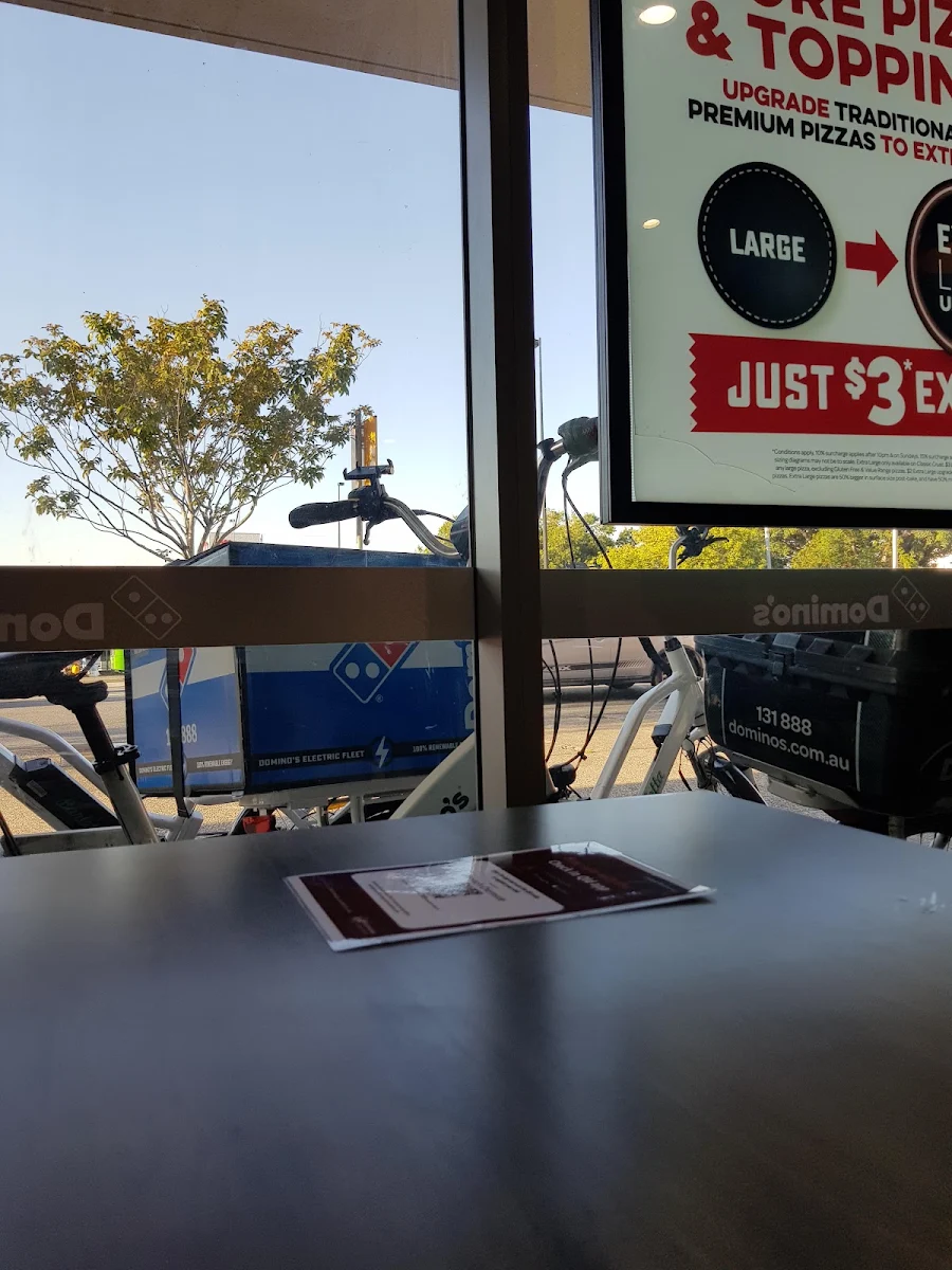 Menu, Domino's Pizza Chermside