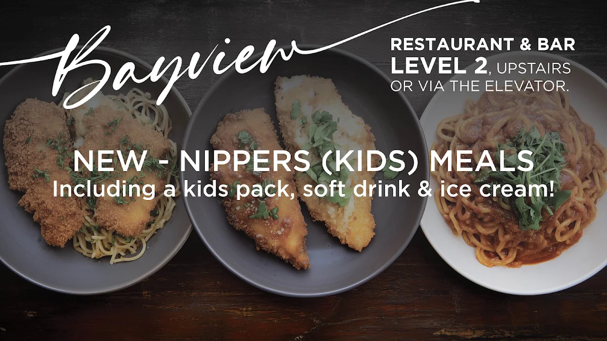 Menu, Bayview Restaurant and Bar