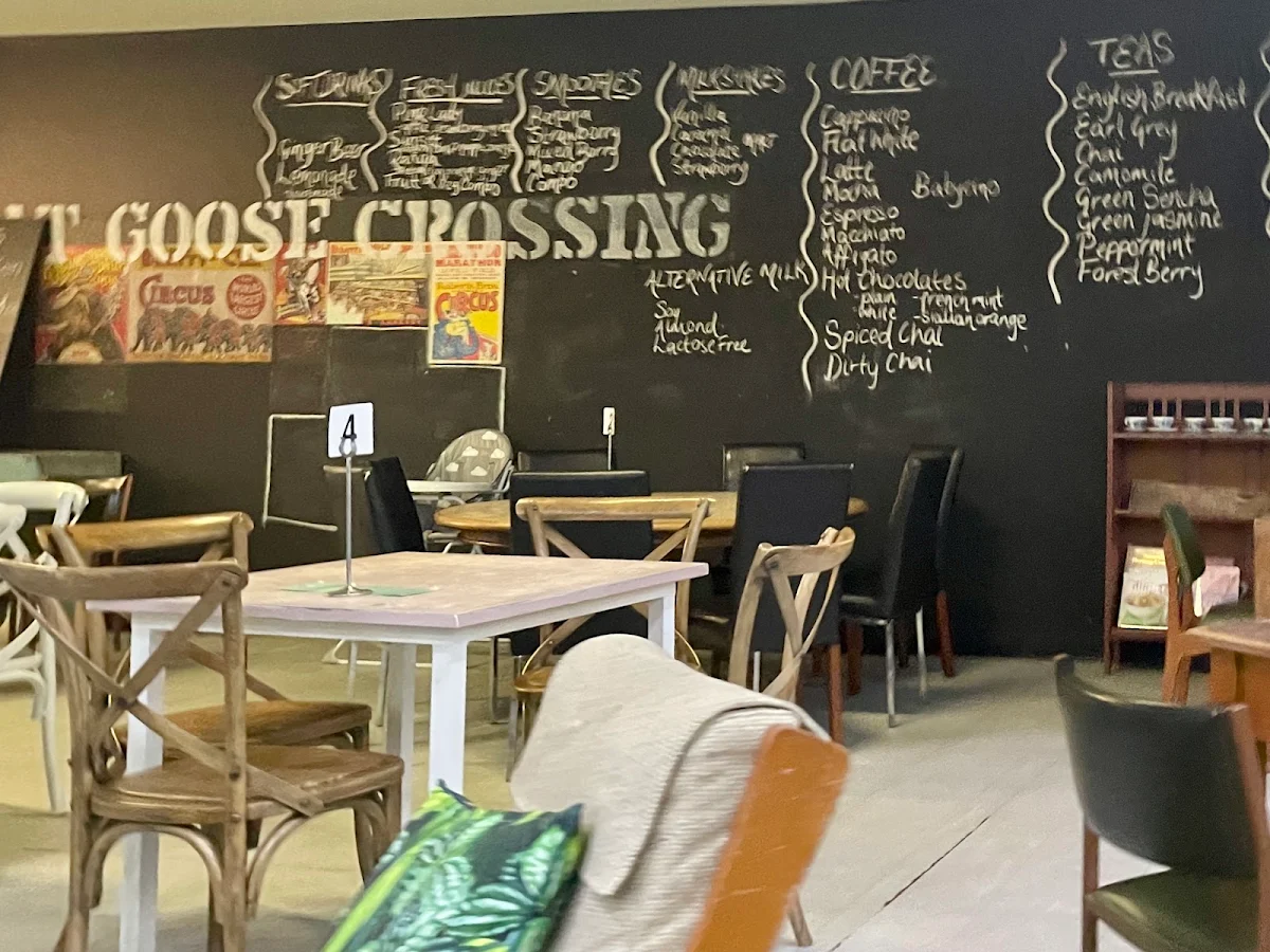 Menu, Fat Goose Crossing