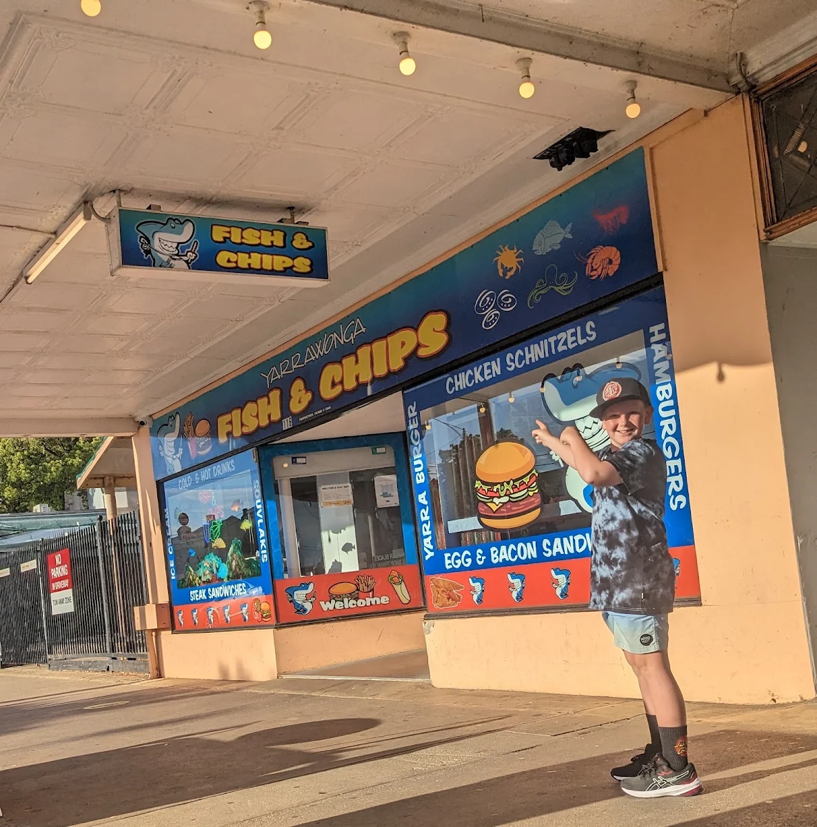 Menu, Yarrawonga Fish & Chips
