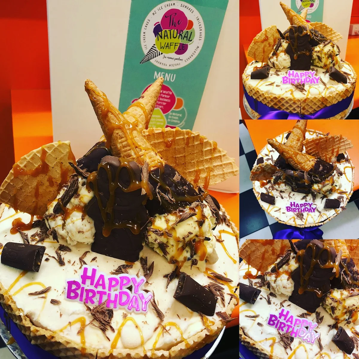 Food & drink, The Natural Waffle Ice cream Parlour .