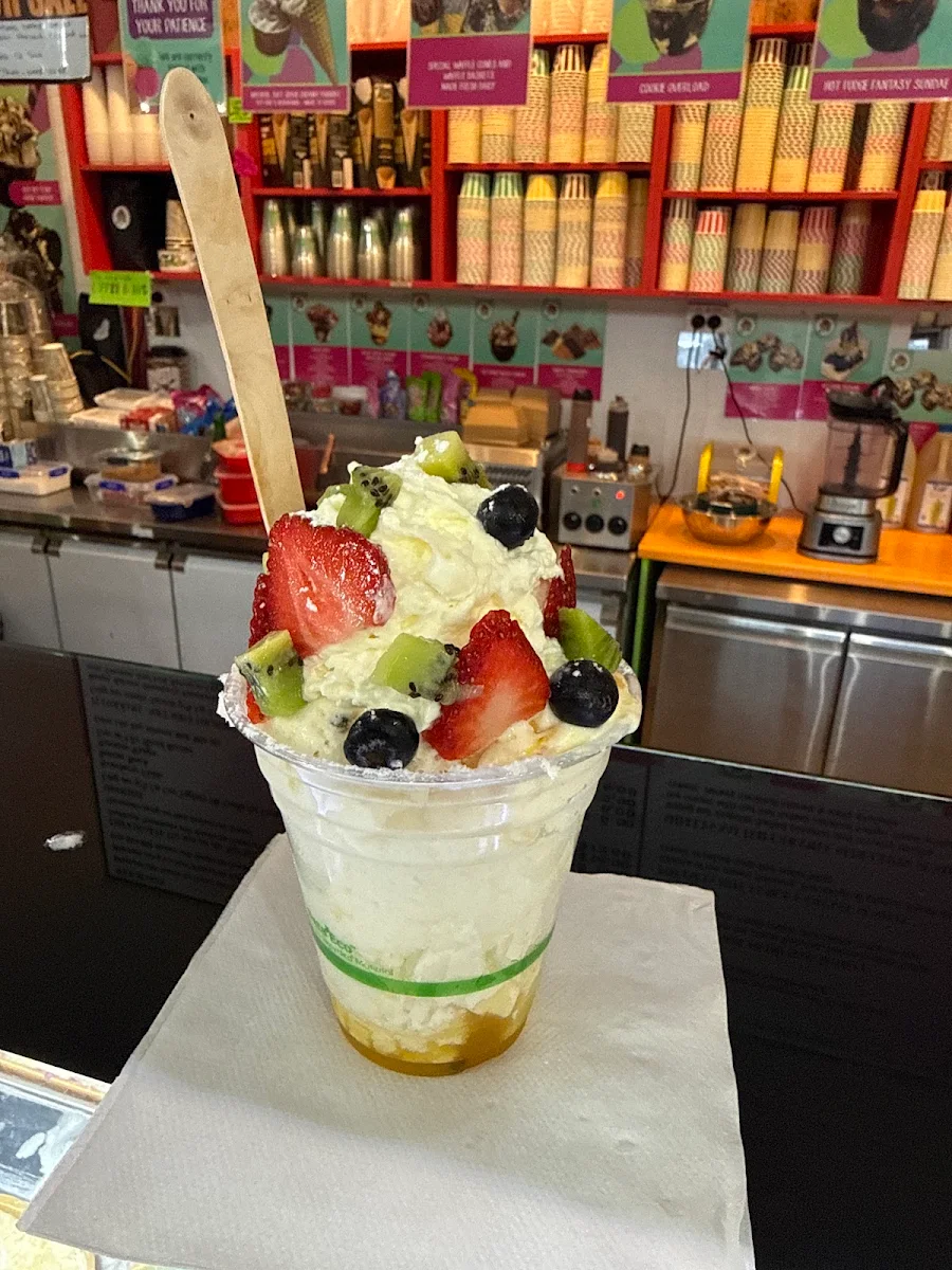 Food & drink, The Natural Waffle Ice cream Parlour .