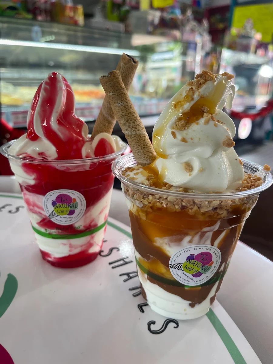 Food & drink, The Natural Waffle Ice cream Parlour .