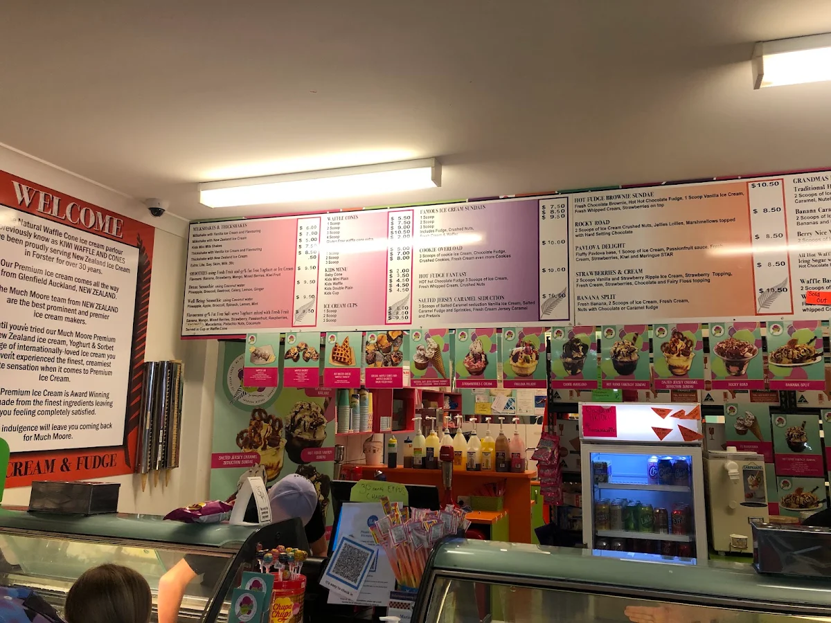 Vibe, The Natural Waffle Ice cream Parlour .