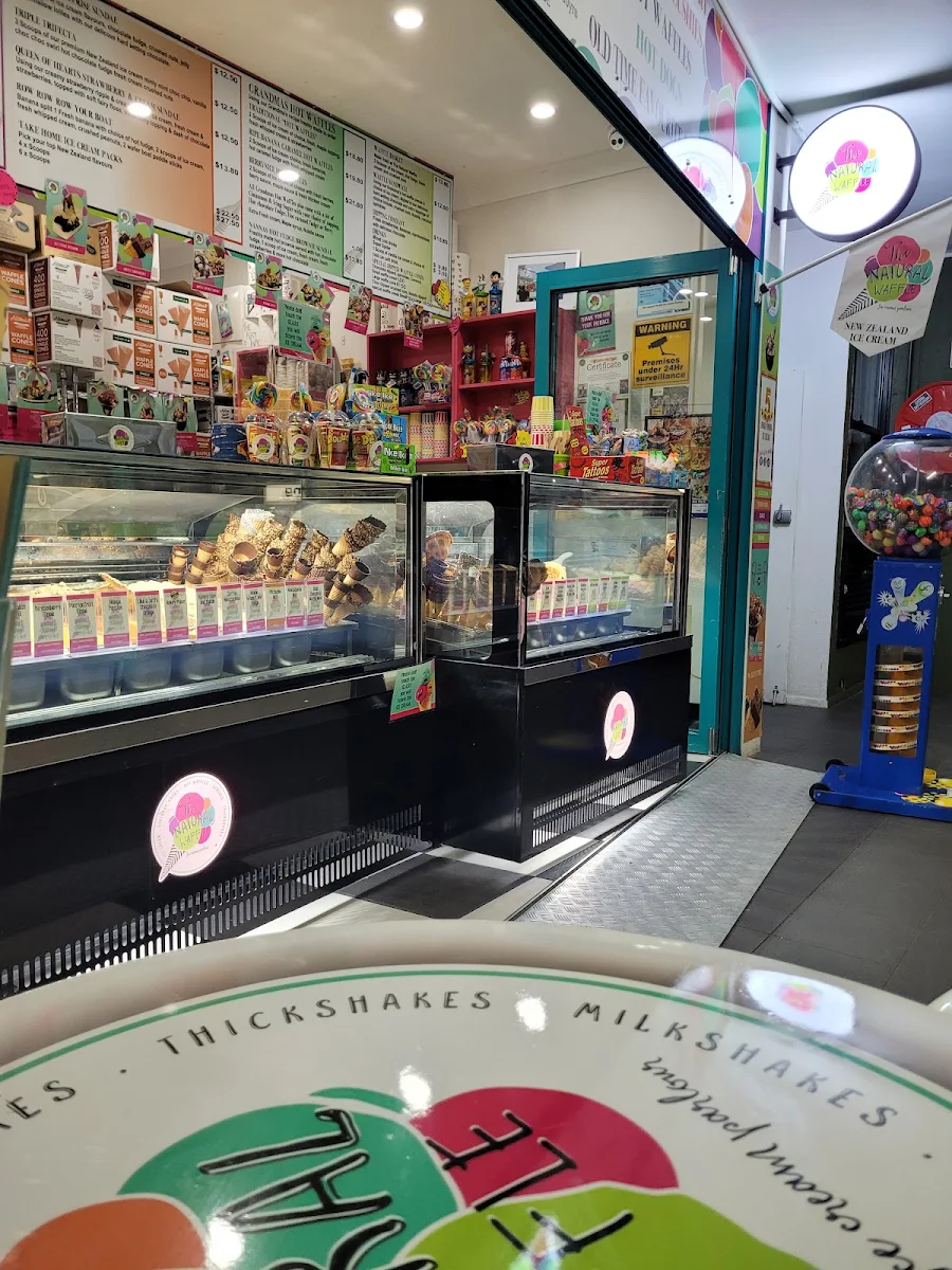 Vibe, The Natural Waffle Ice cream Parlour .