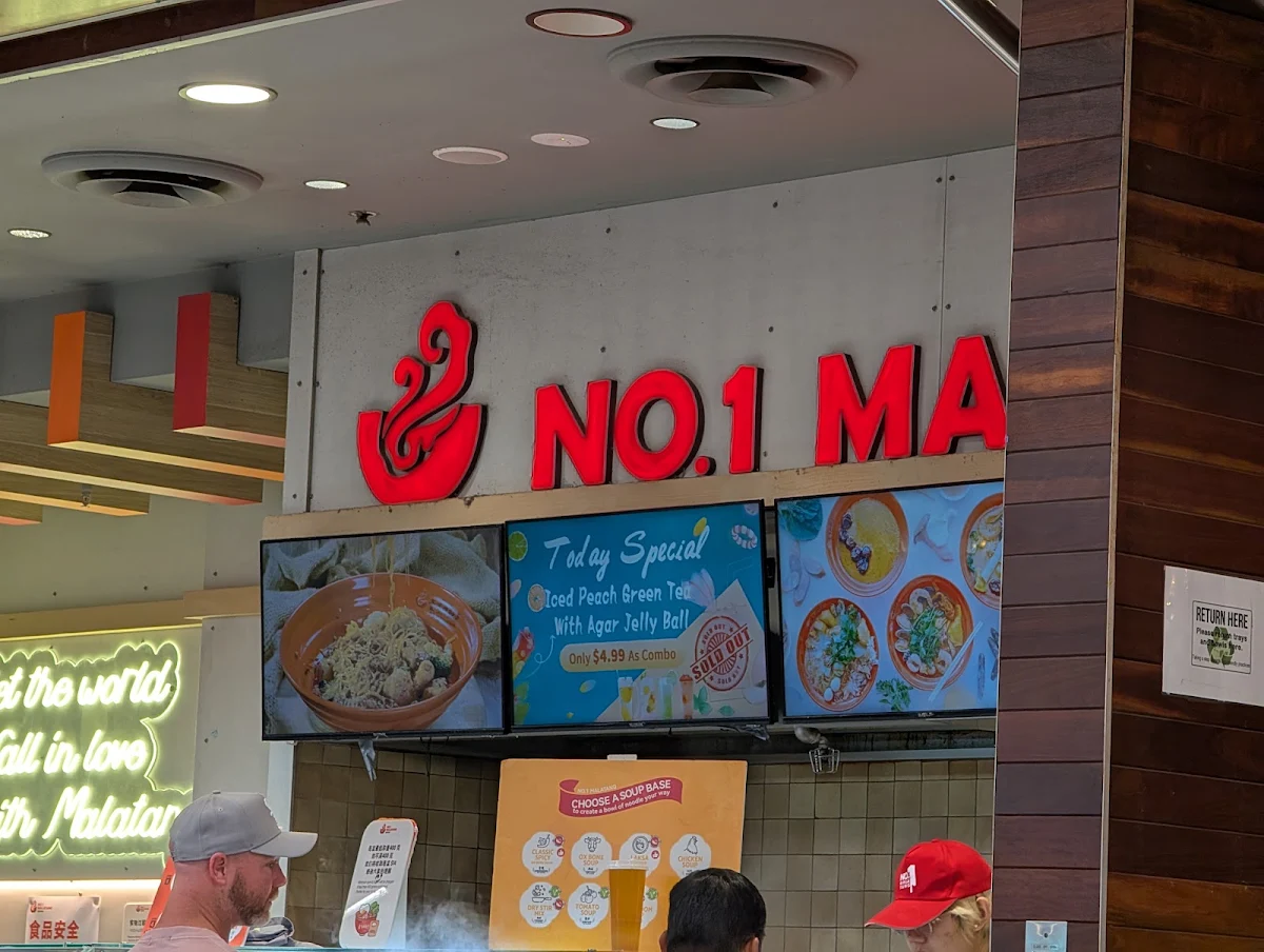 Menu, No.1 Malatang - Rouse Hill