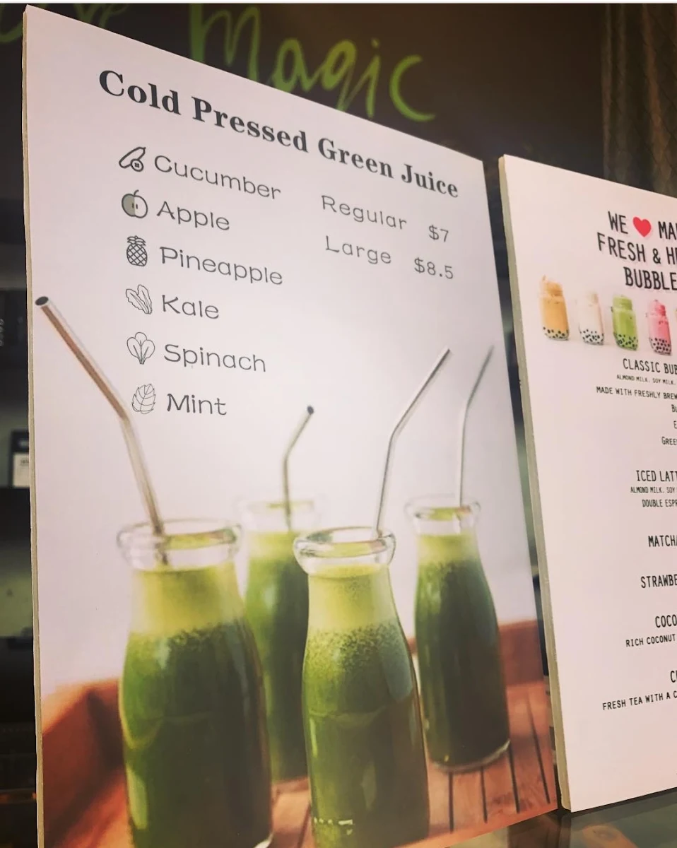 Menu, 112 York
