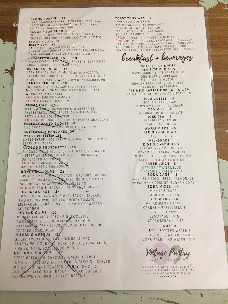 Menu, HOMEGROUND
