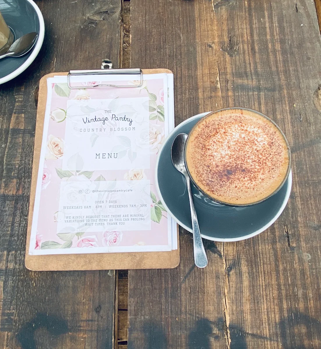 Menu, HOMEGROUND