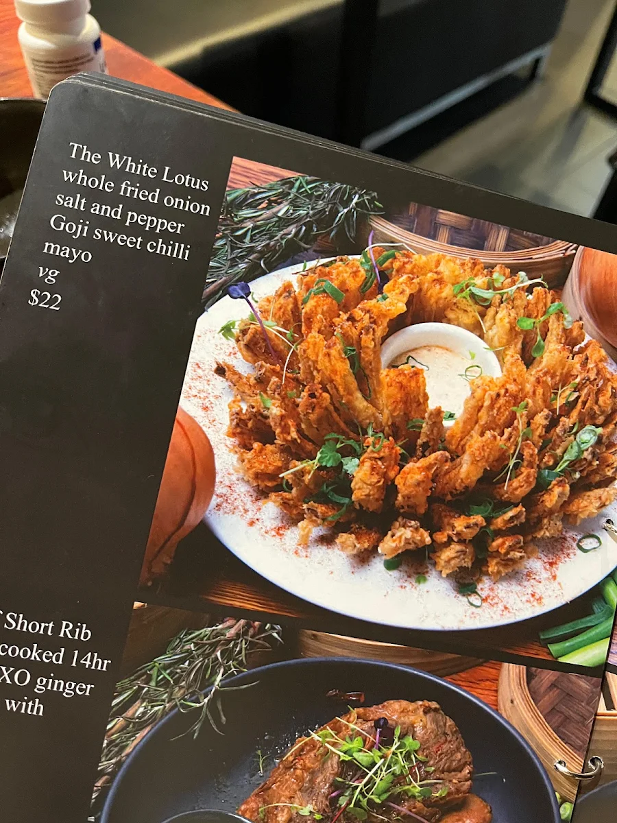 Menu, Goji Penrith