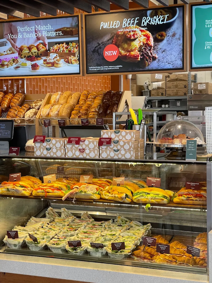Menu, Banjo’s Bakery Café – Mildura