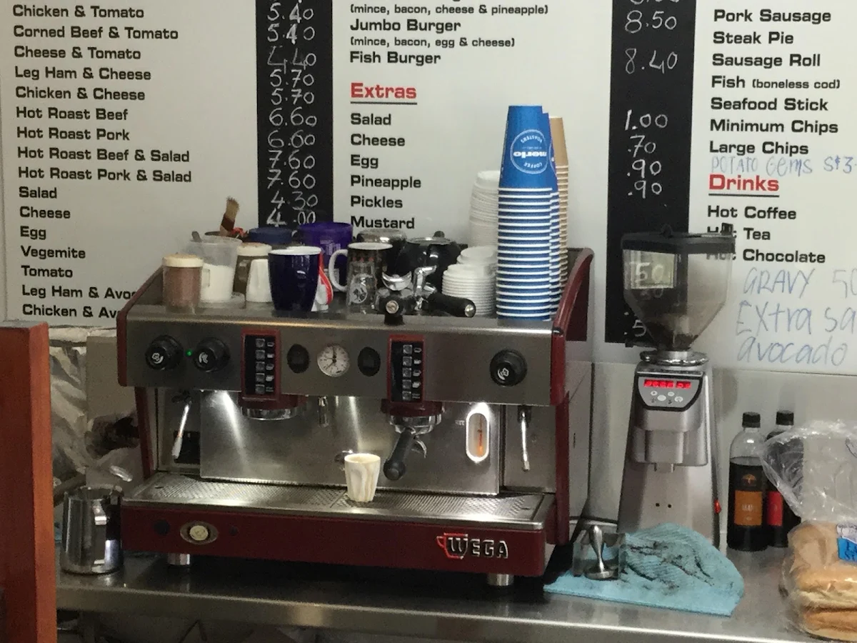 Menu, The Canteen