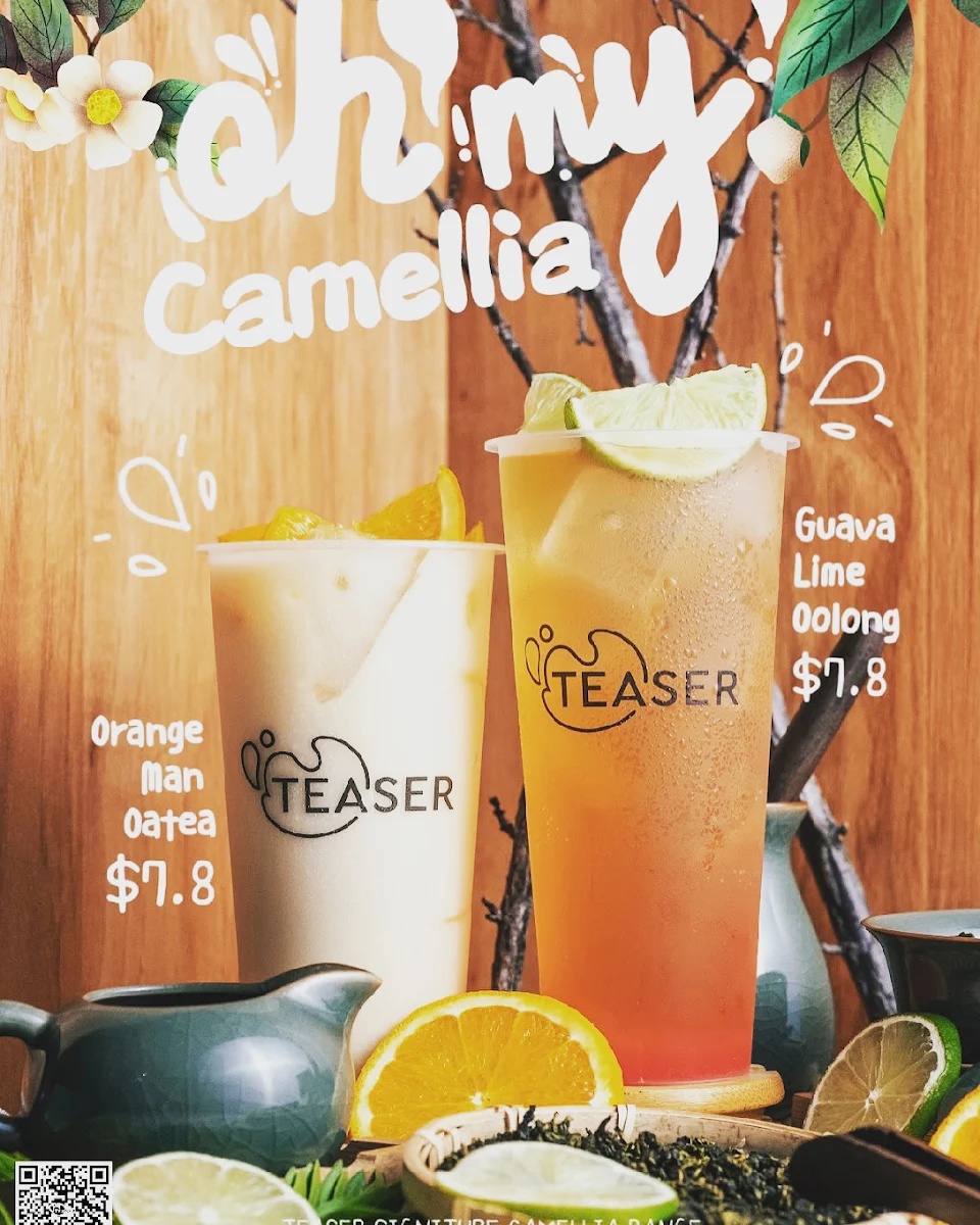 Menu, Teaser Bentleigh(fresh fruit tea)