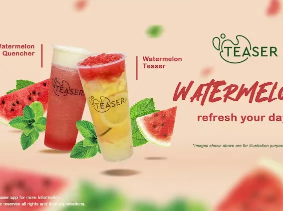Menu, Teaser Bentleigh(fresh fruit tea)
