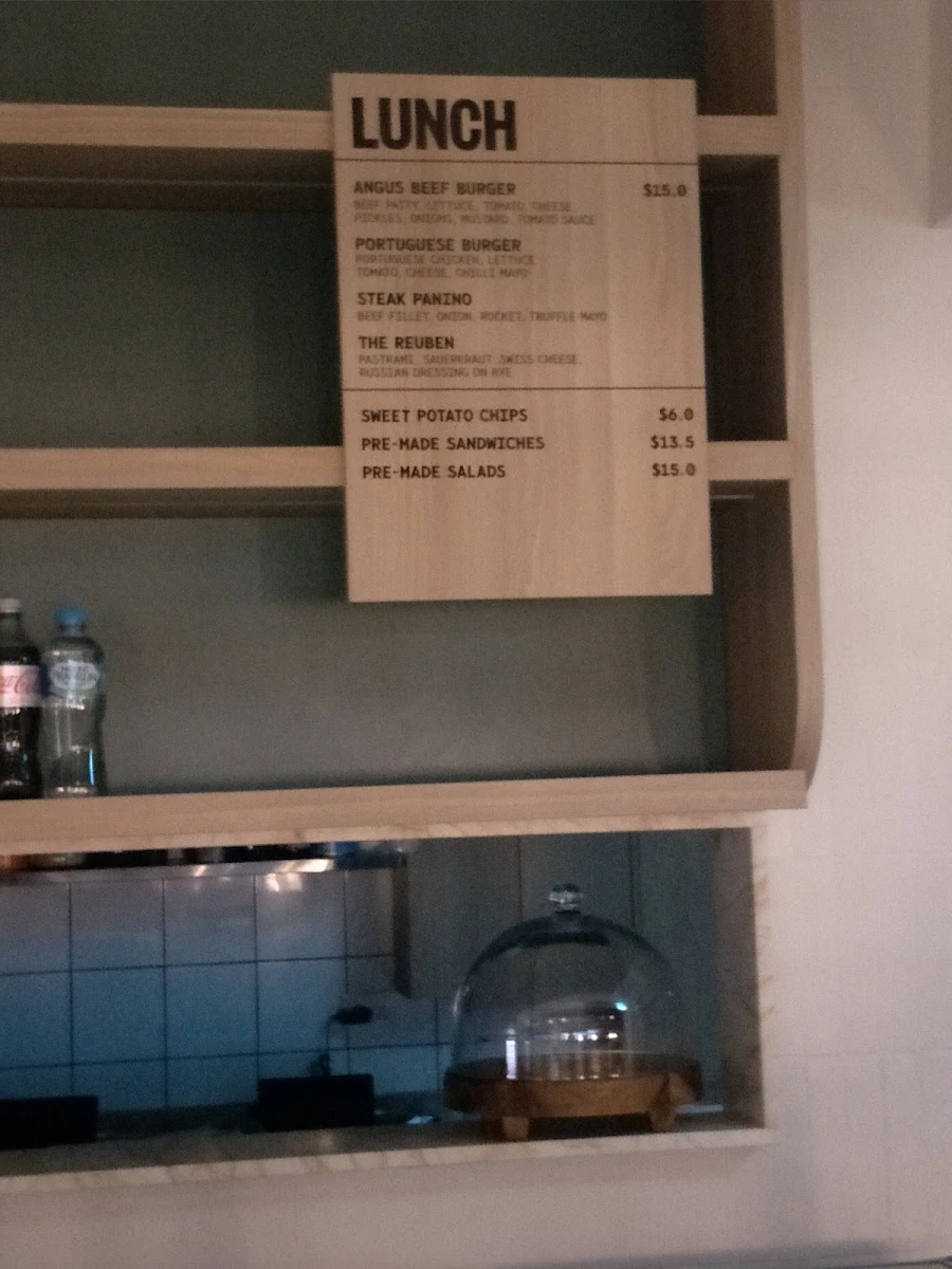 Menu, Deli Ziosa Quay Quarter - Sydney CBD Sandwich Shop & Breakfast