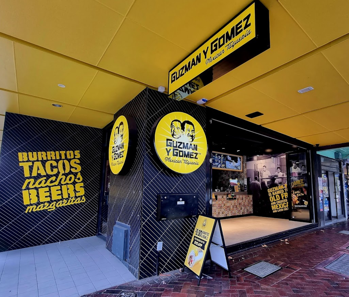 Menu, Guzman y Gomez - Gouger St