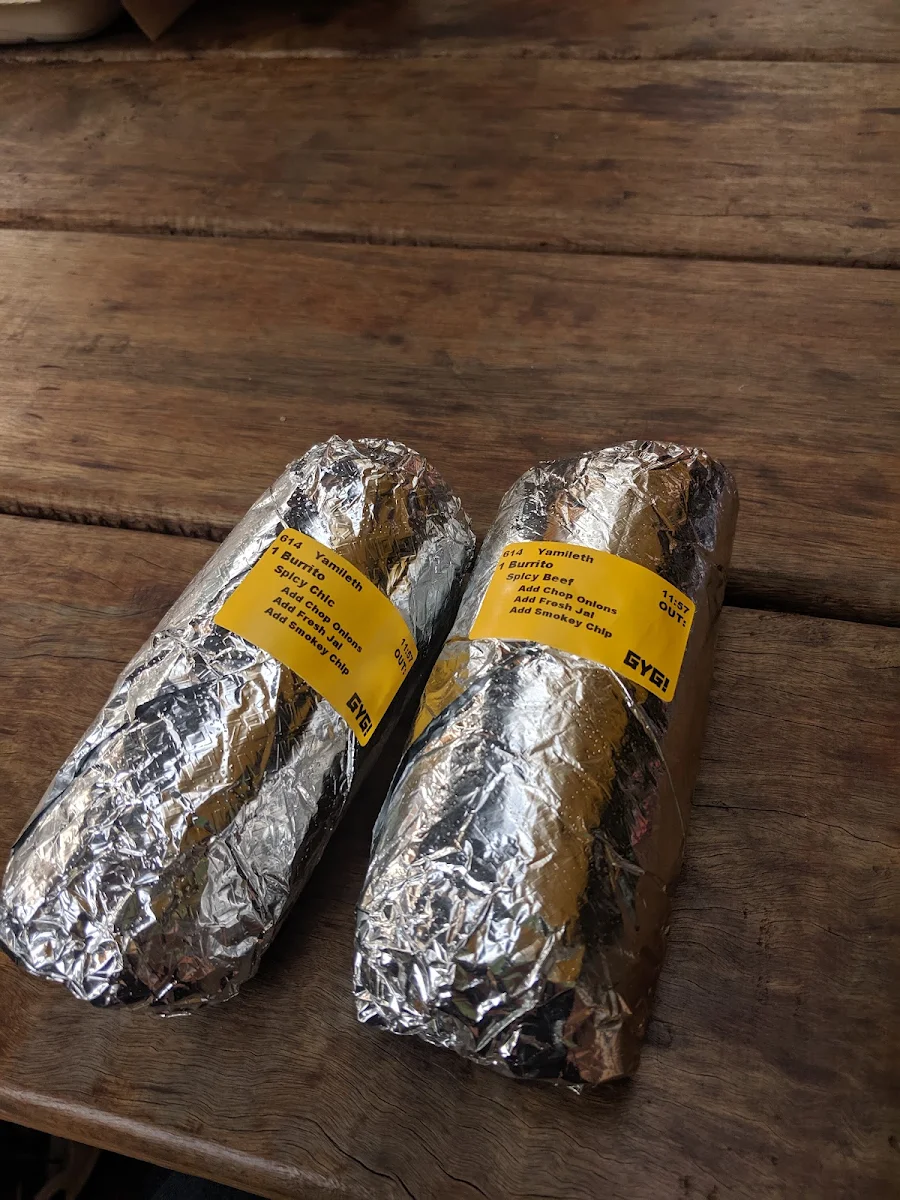 Menu, Guzman y Gomez - Gouger St