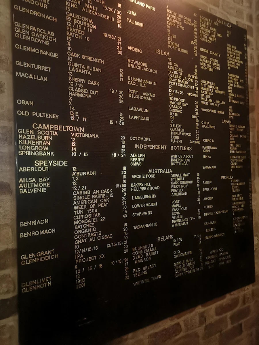 Menu, Hippo Co
