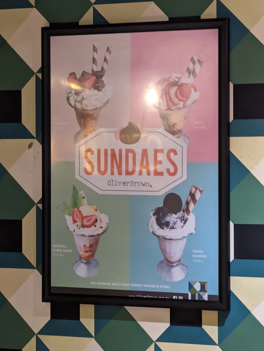 Menu, El mocha