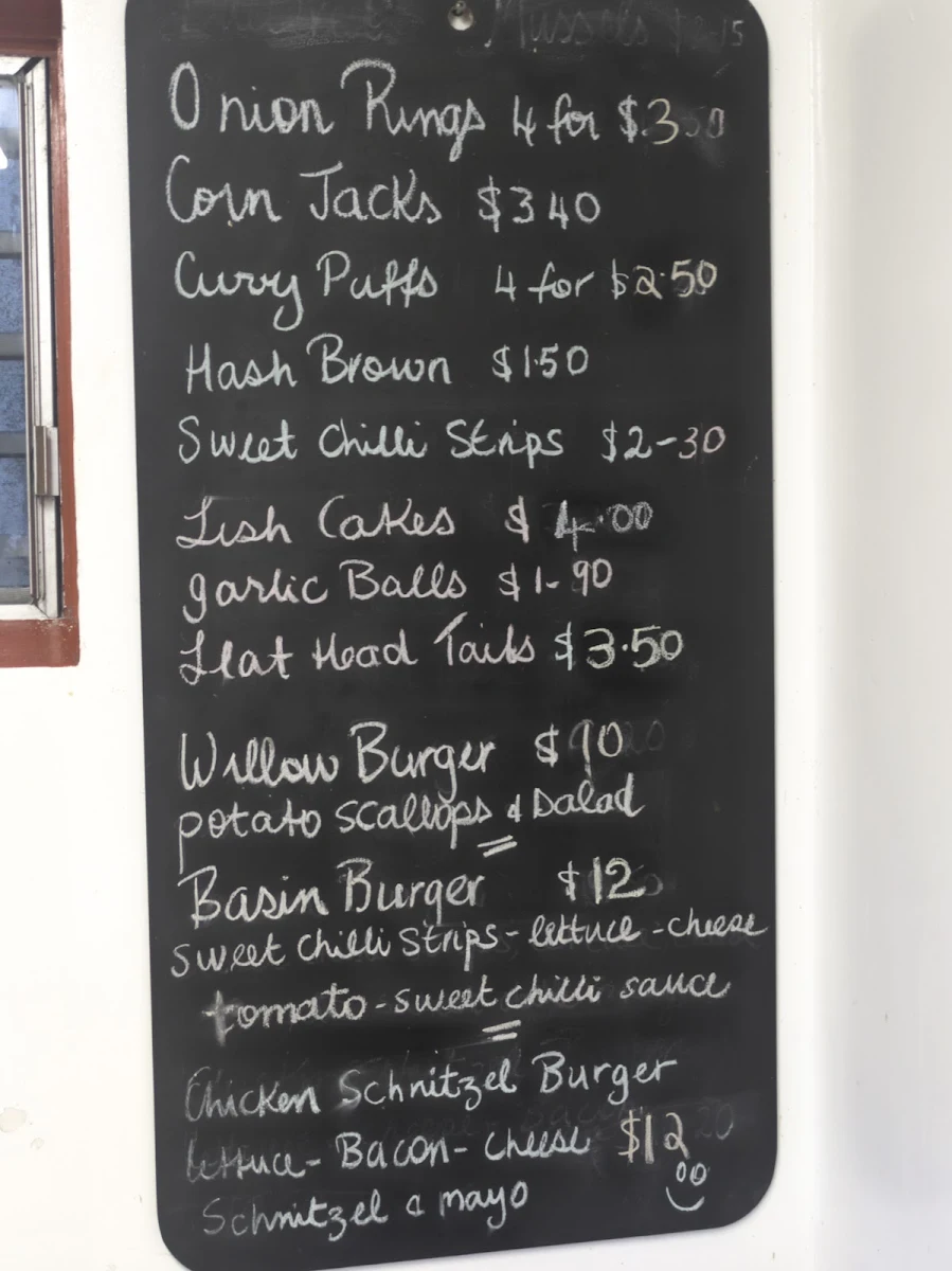 Menu, See Street Seafood Take-Aways