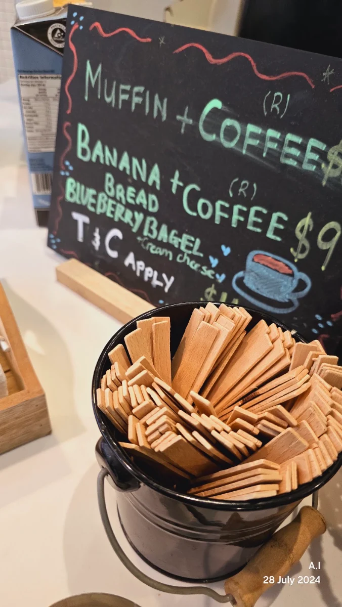 Menu, Caffe Cherry Beans